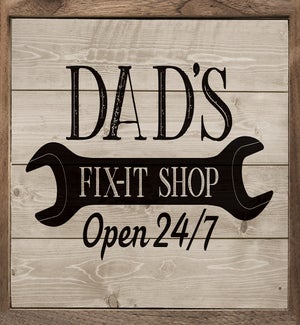 Fix It Shop Wrench Whitewash